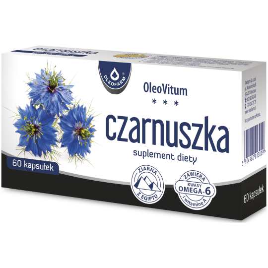 Oleofarm, oleovitum czarnuszka, 60 kapsułek
