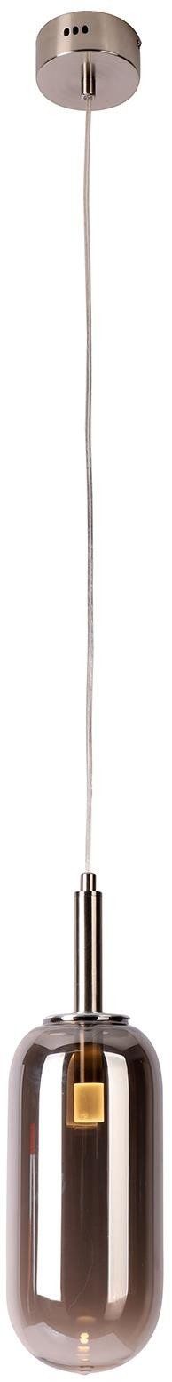 Ledea Fiuggi lampa wisząca 1x6W LED srebrna 50133214