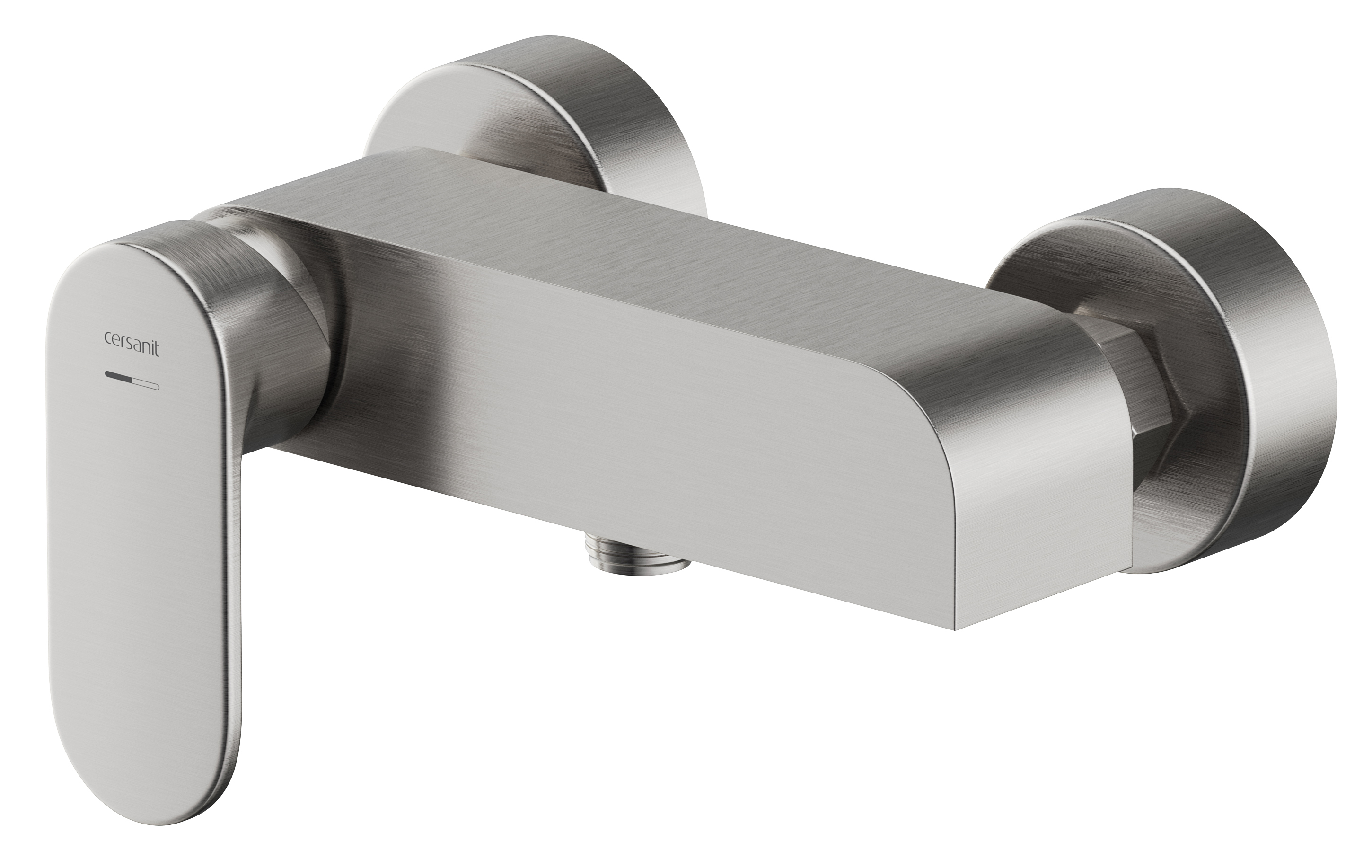 Cersanit Crea bateria prysznicowa ścienna nikiel S951-324 - Wysyłka w 24h