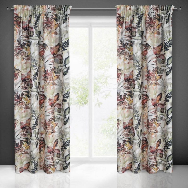 Zasłona Eurofirany Adeline 140 x 270 cm stalowa