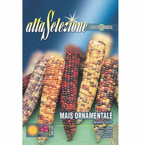 1 pac, Porumb ornamental, mix multicolor - Semințe: Mod de ambalare: 8 g
