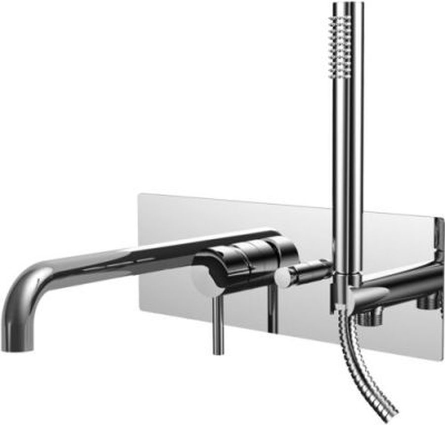 Paffoni Light bateria wannowo-prysznicowa podtynkowa chrom LIG001CR