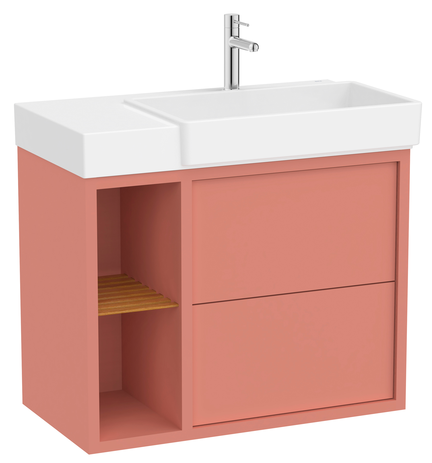 Roca Tura umywalka z szafką 100 cm Terakota A852027560