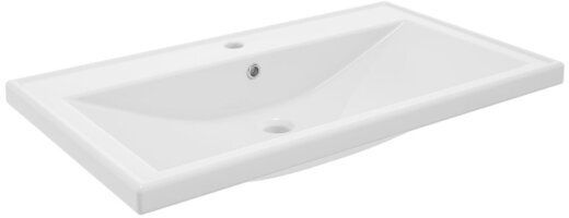 Darmowa Dostawa - Umywalka 81x46 cm prostokątna meblowa biała Defra Nanu 1034