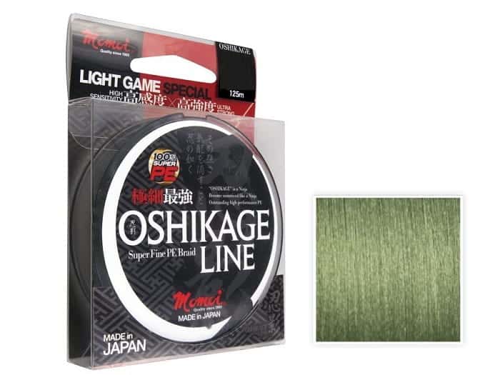 Momoi Plecionka Oshikage 125m 3,1kg zielona