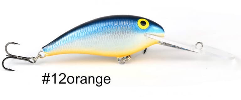 Siek-m Wobler Krąp L Pływający 7cm #12O