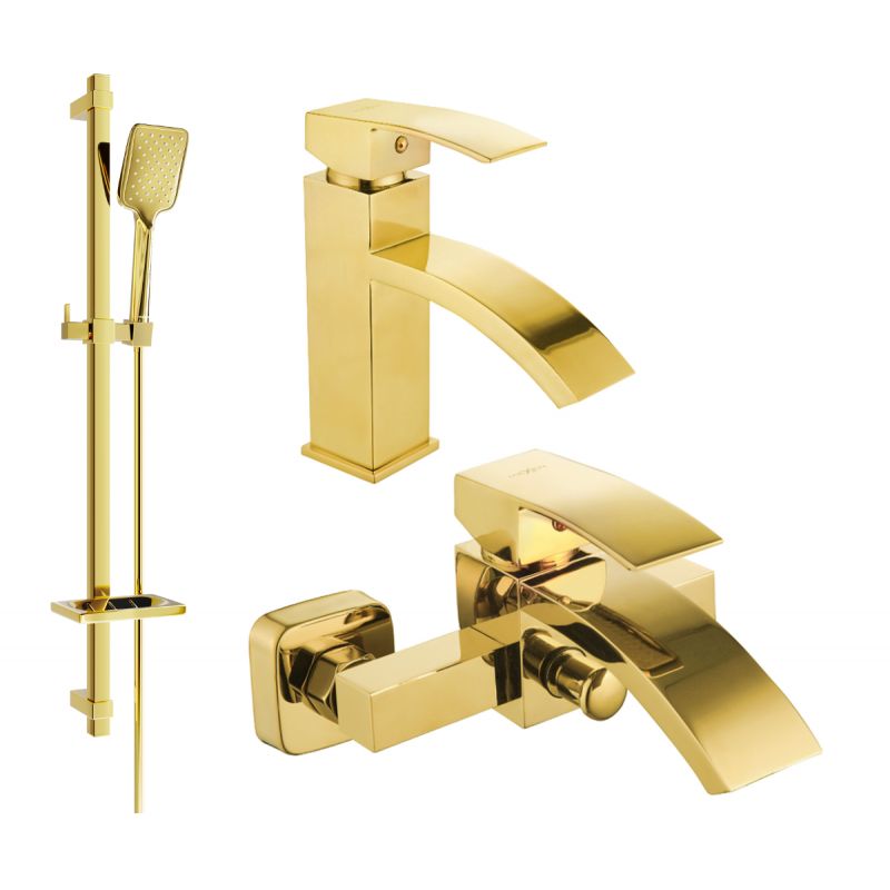 Zestaw wannowy Mexen Libra złoty 745103DQ62-50 1 szt.