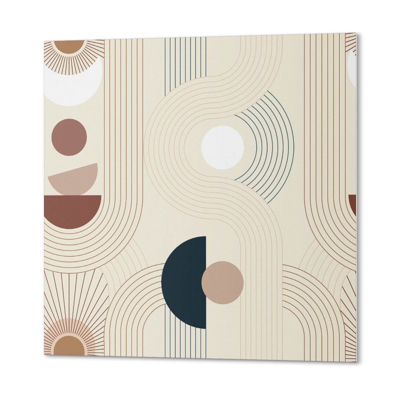 Ścienne Kafelki PCV ArtPrintCave 30x30 cm Abstrakcyjne linie i kształty 9 szt.