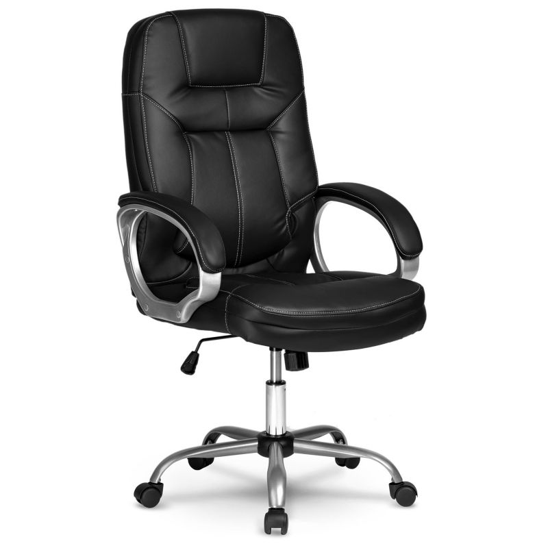 Fotel biurowy Sofotel 355-BLACK obrotowy czarny 1 szt.