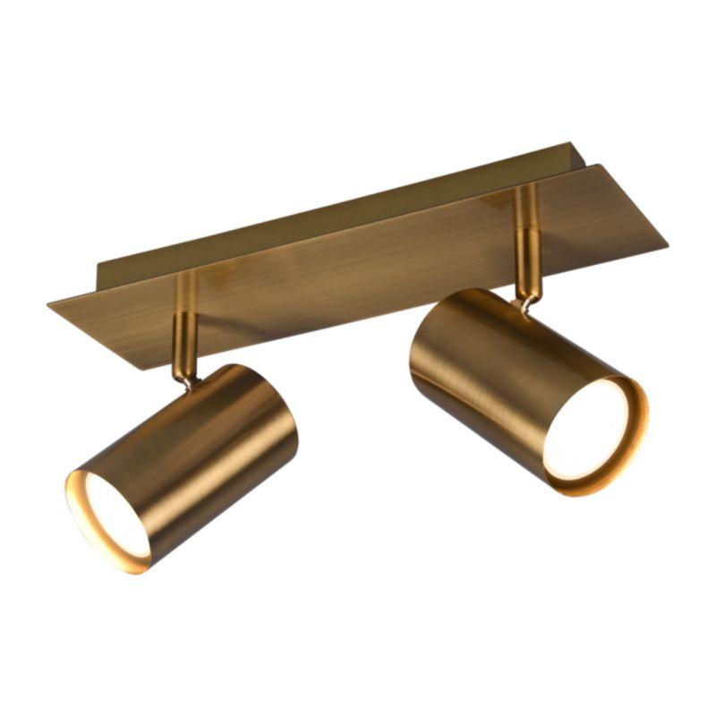 Kinkiet ścienny Trio Marley złoty 2 x GU10 x IP20 wym: 30 x 9 cm - 1 szt.