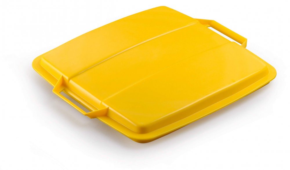 Pokrywa do kosza do segregacji Durable Durabin, 90l, żółty