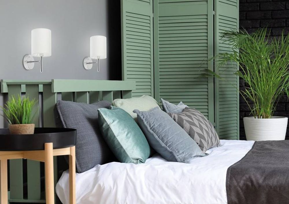 Candellux Yan kinkiet 1x40W biały/chrom 21-45249 - Wysyłka w 24h