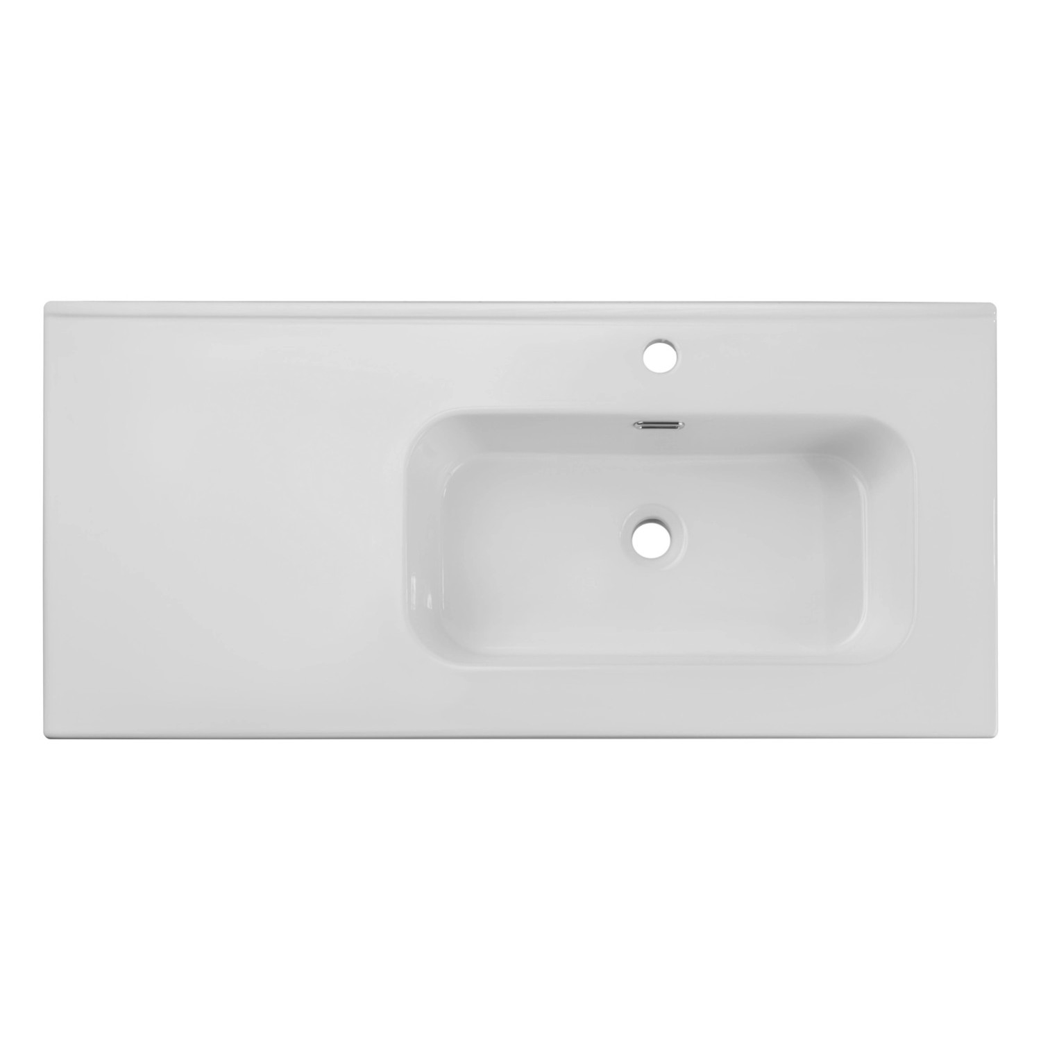 Umywalka Go 2 100R prostokątna wpuszczana 101x46x17