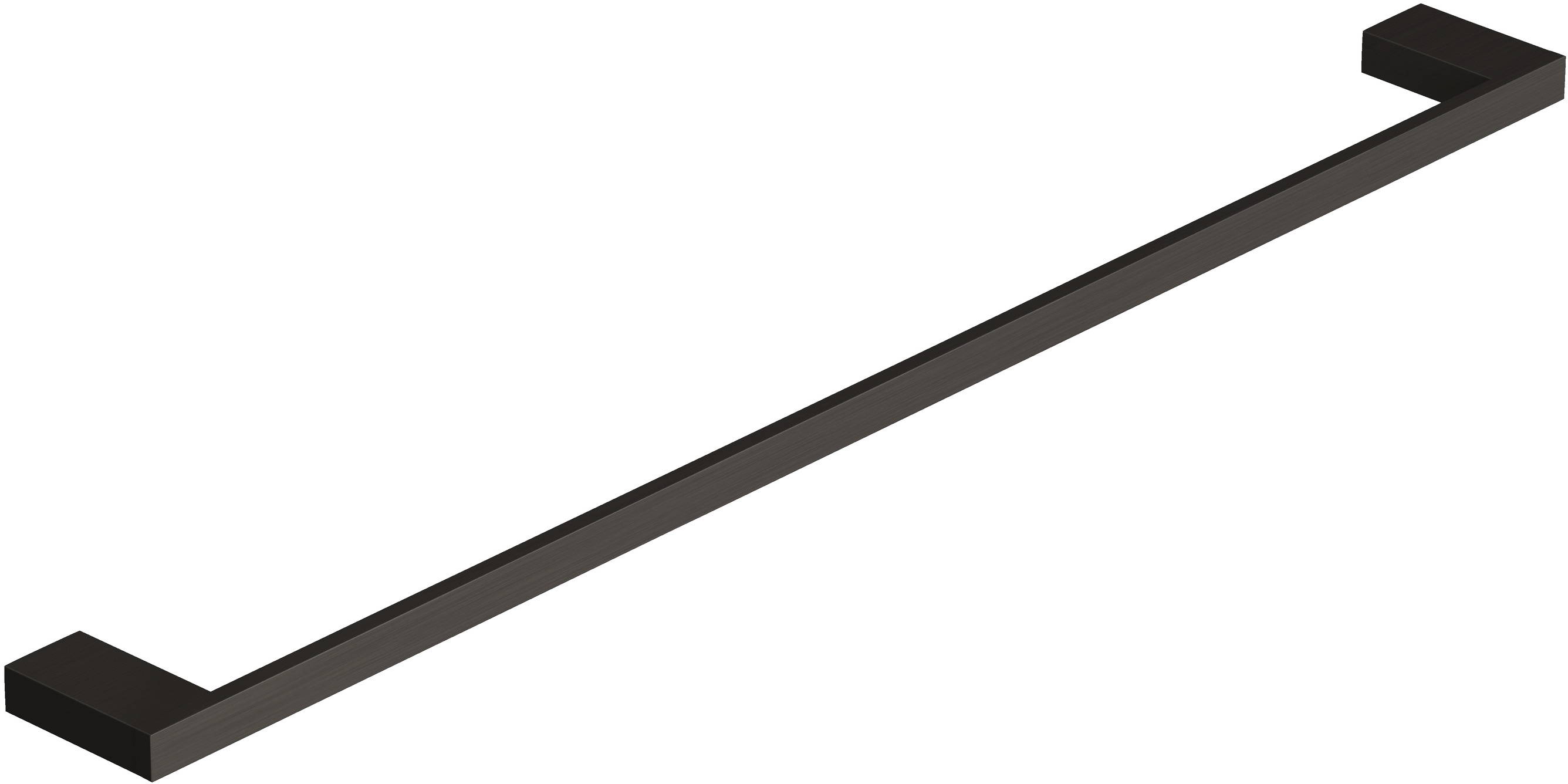 Kludi Vela C wieszak na ręcznik 60 cm czarny szczotkowany 31979N2