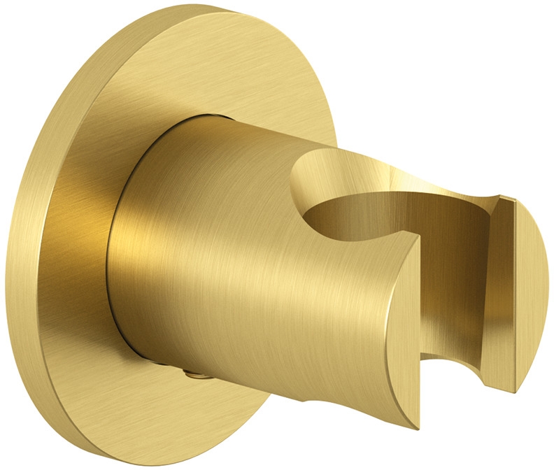 Kludi A-QA uchwyt prysznicowy złoty szczotkowany 65557N0-00