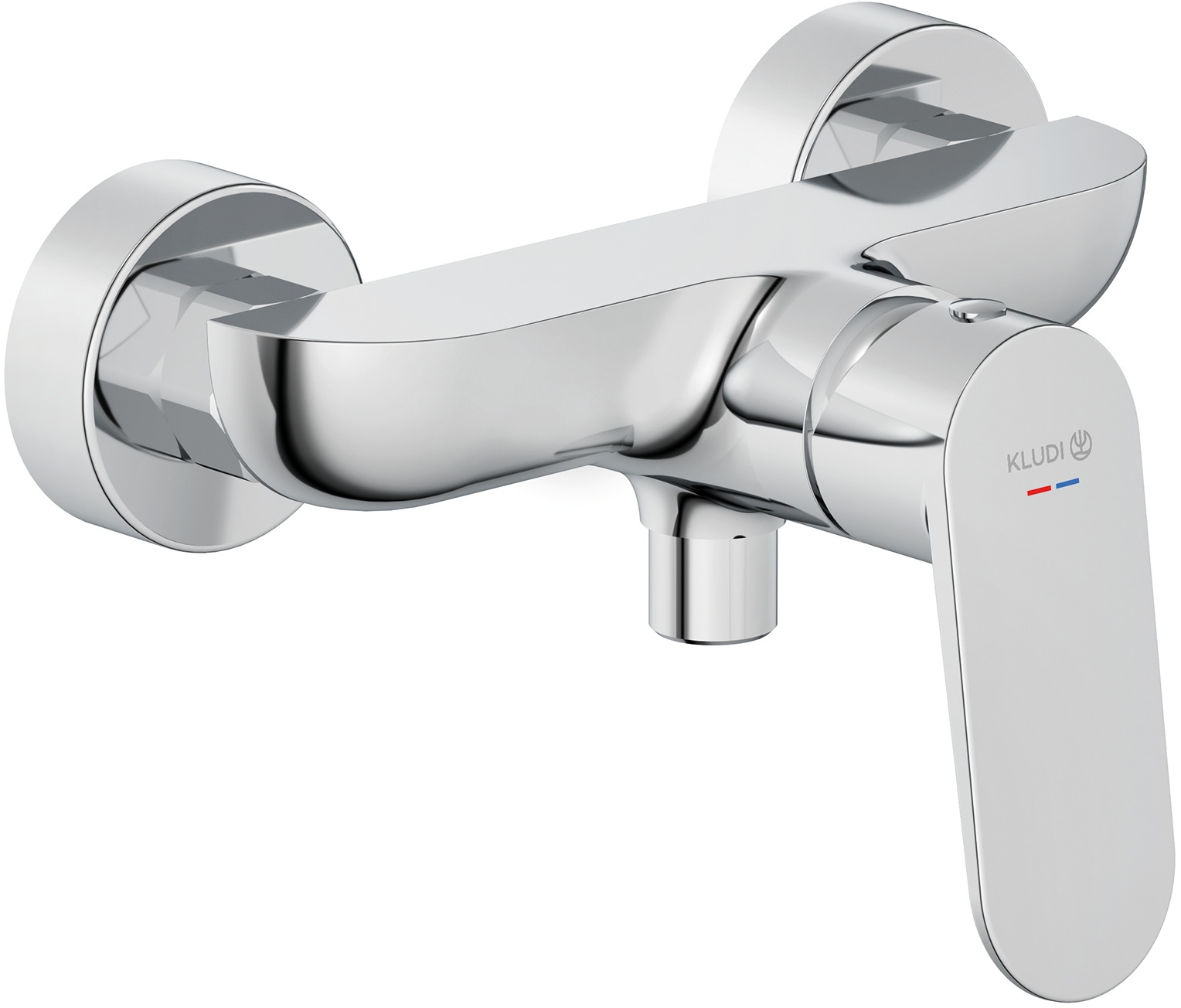 Kludi X1 bateria prysznicowa ścienna chrom 328310575