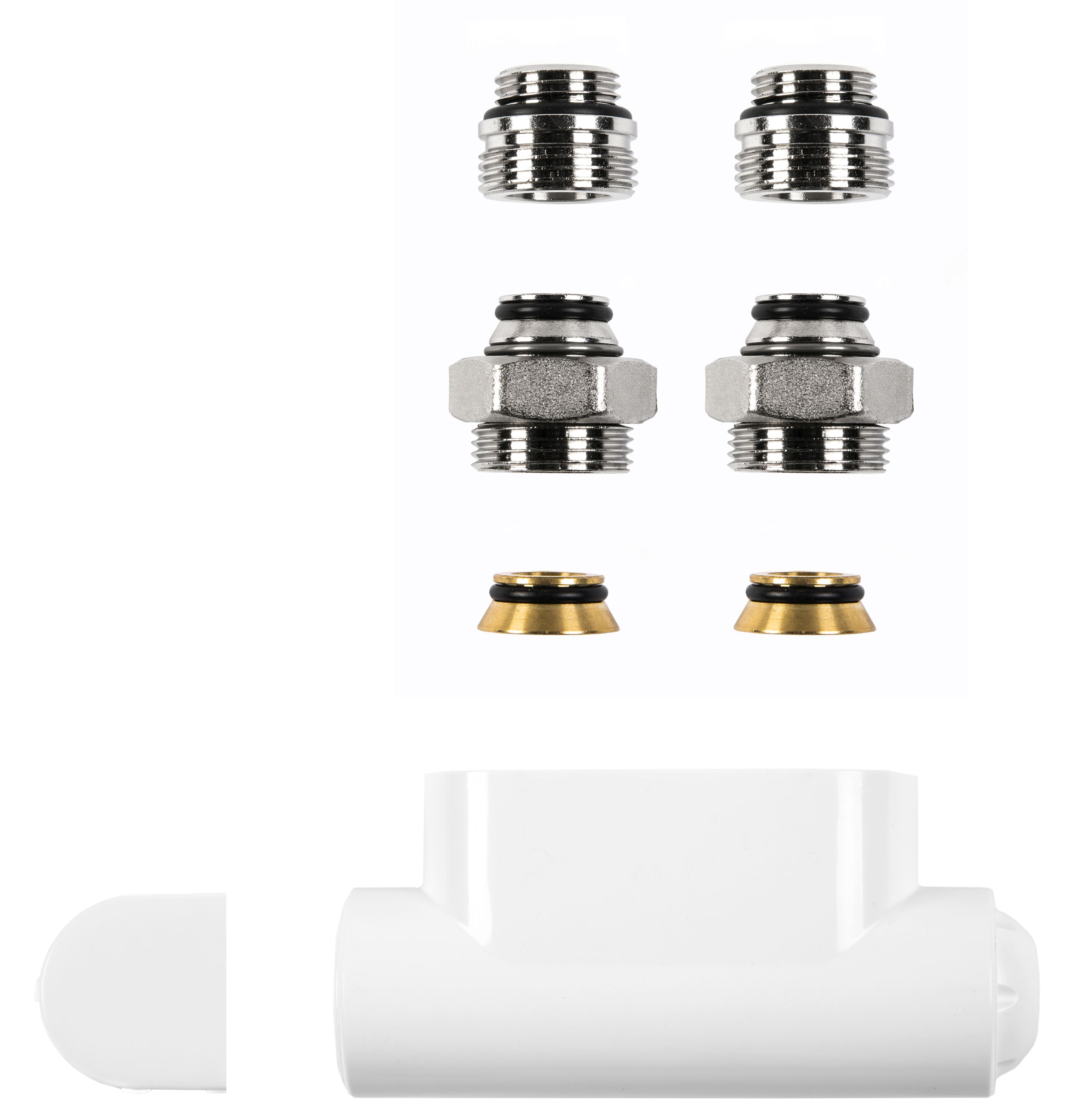 Kermi zawór grzejnikowy biały ZV03300001