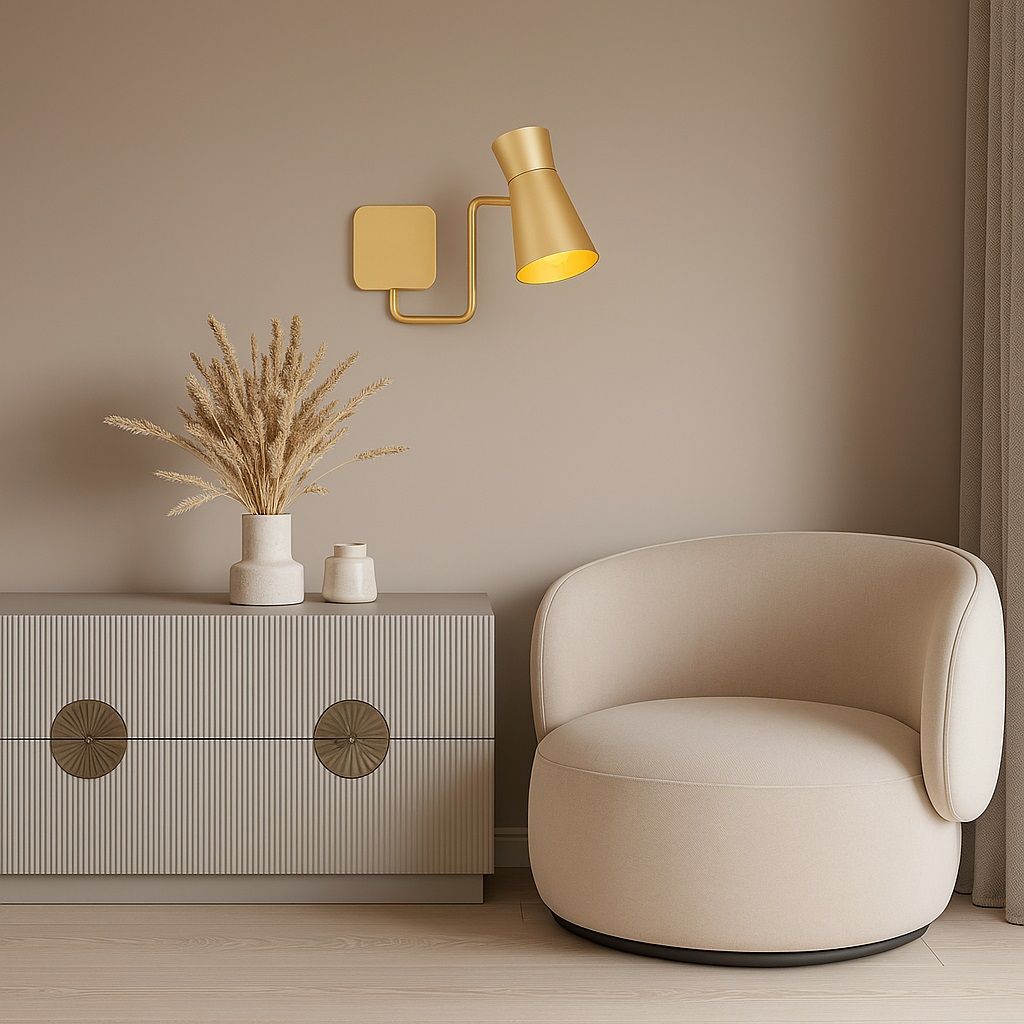 Argon Lord kinkiet 1x7 W złoty 8884