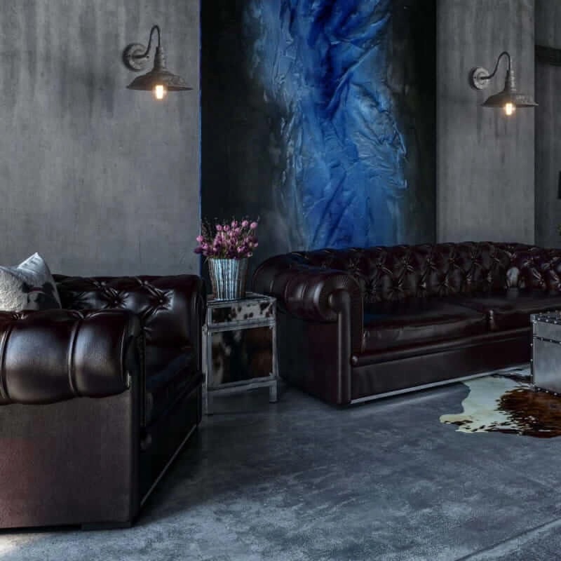 Abruzzo Retro kinkiet 1x20 W szary ABR-KRI-E27-G