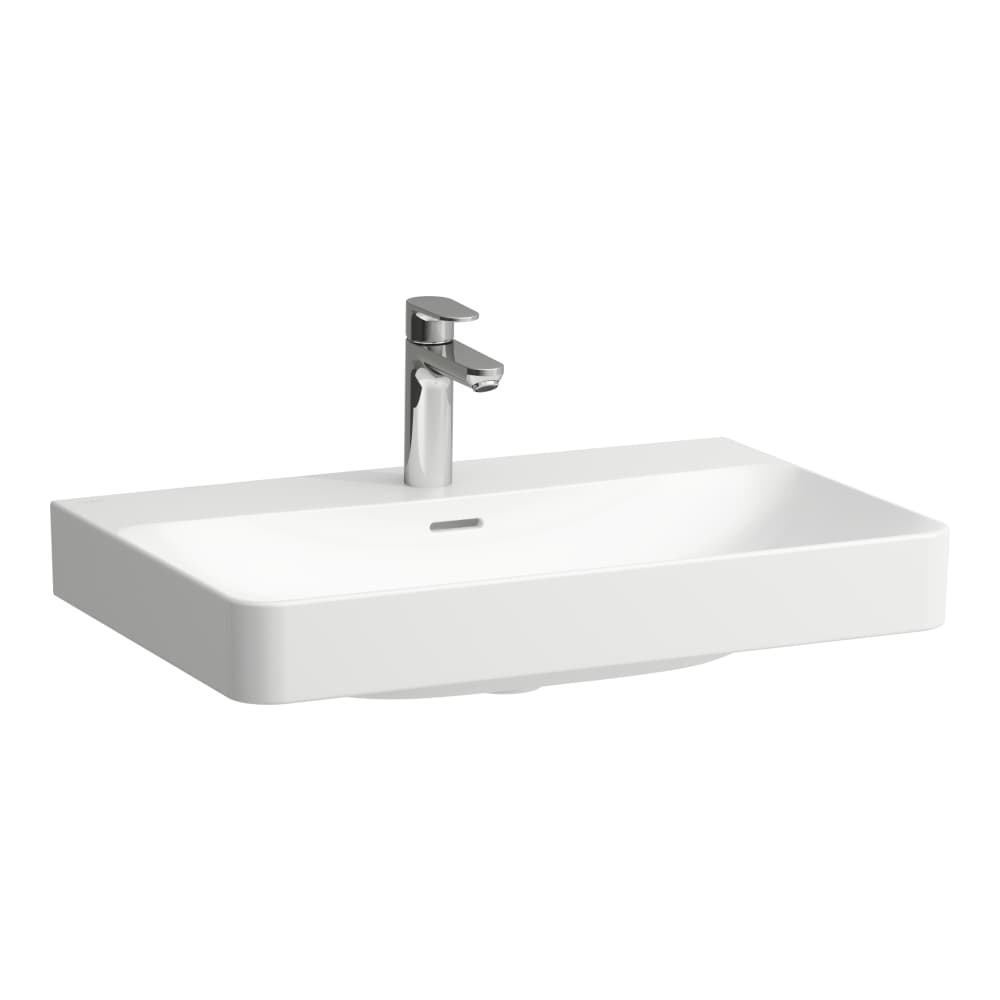 Laufen Pro X umywalka 70x46,5 cm prostokątna ścienna-meblowa biała H8108650001041