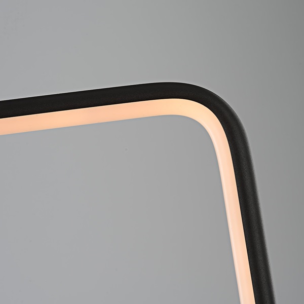 Altavola Design Ledowe Kwadraty kinkiet 1x15W czarny LA079/W_in_3k_black