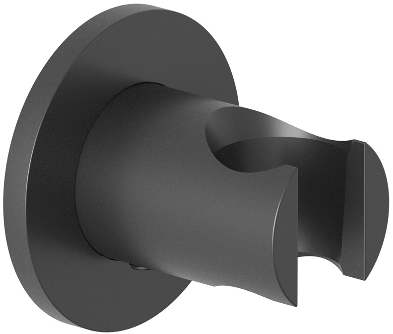 Kludi A-QA uchwyt prysznicowy czarny mat 6555739-00