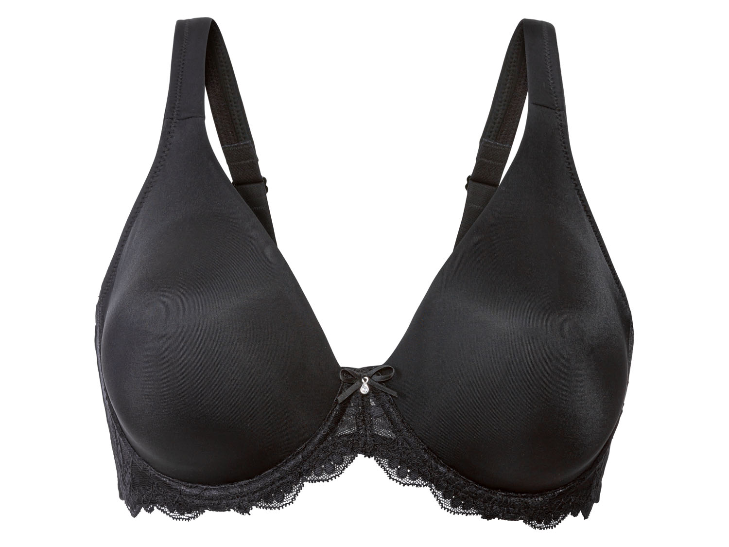 esmara Biustonosz z fiszbinami 90C, Czarny