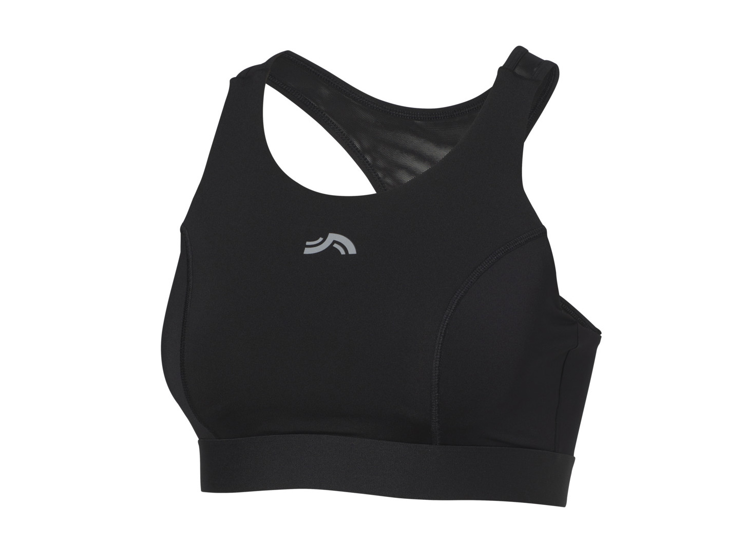 Crivit Biustonosz sportowy damski do biegania Czarny, S36/38