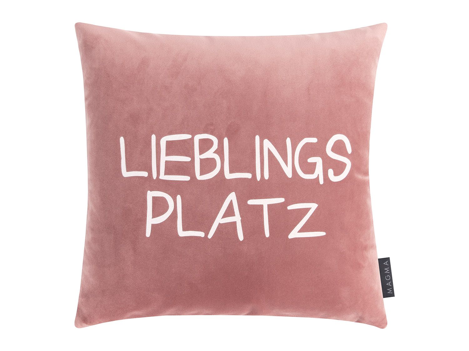 Magma Poszewka na poduszkę Smooch 40 x 40 cm Ulubione miejsce/brudny róż