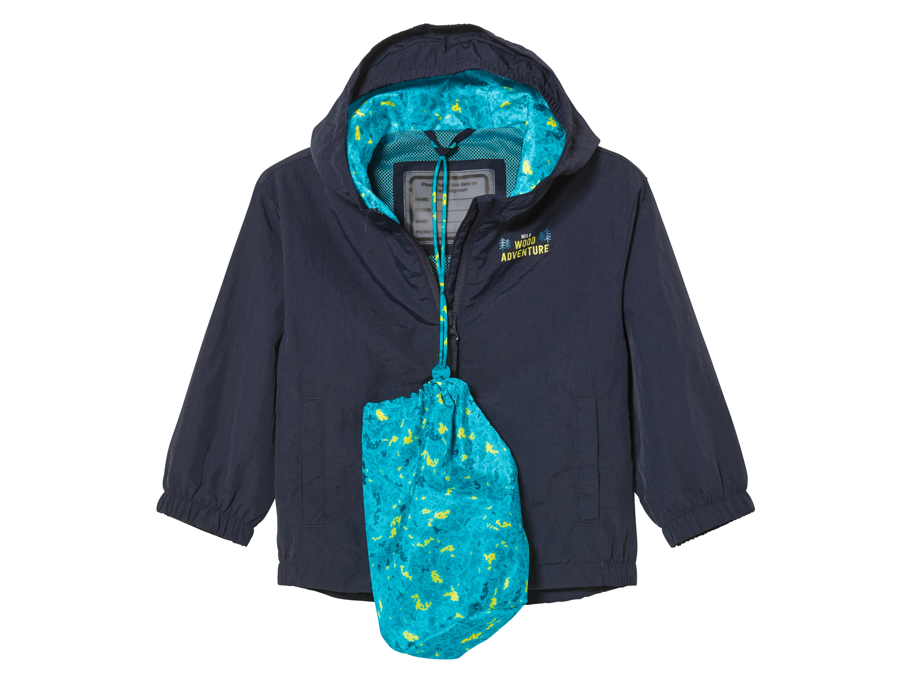 lupilu Kurtka funkcyjna dziecięca Granatowy, 122/128