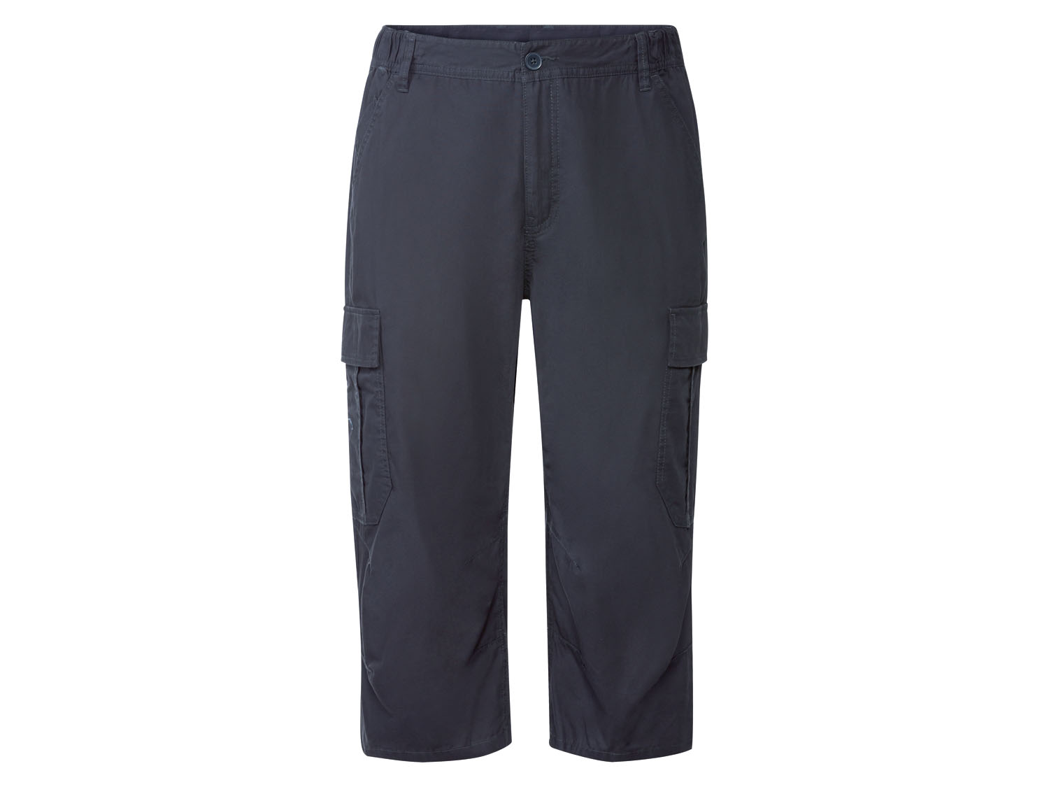 Livergy Spodnie męskie 3/4 58, Granatowy