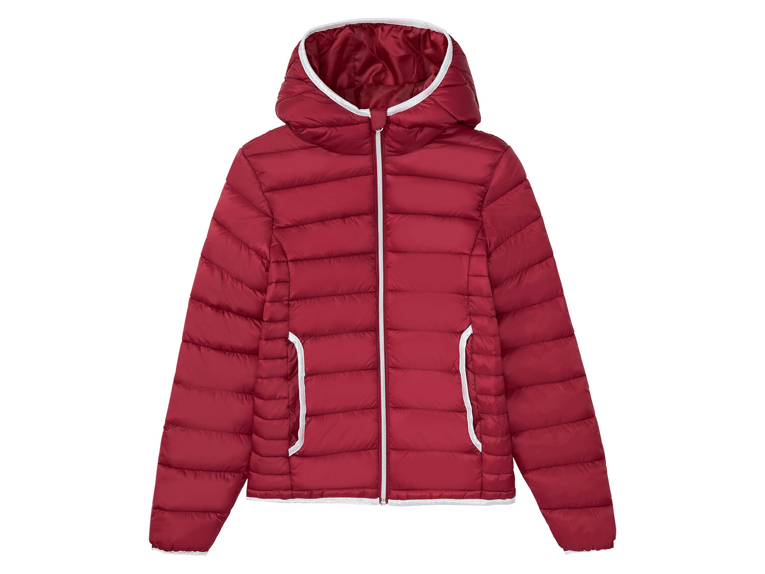 pepperts! Kurtka termiczna młodzieżowa dziewczęca, 1 sztuka 152, Czerwony