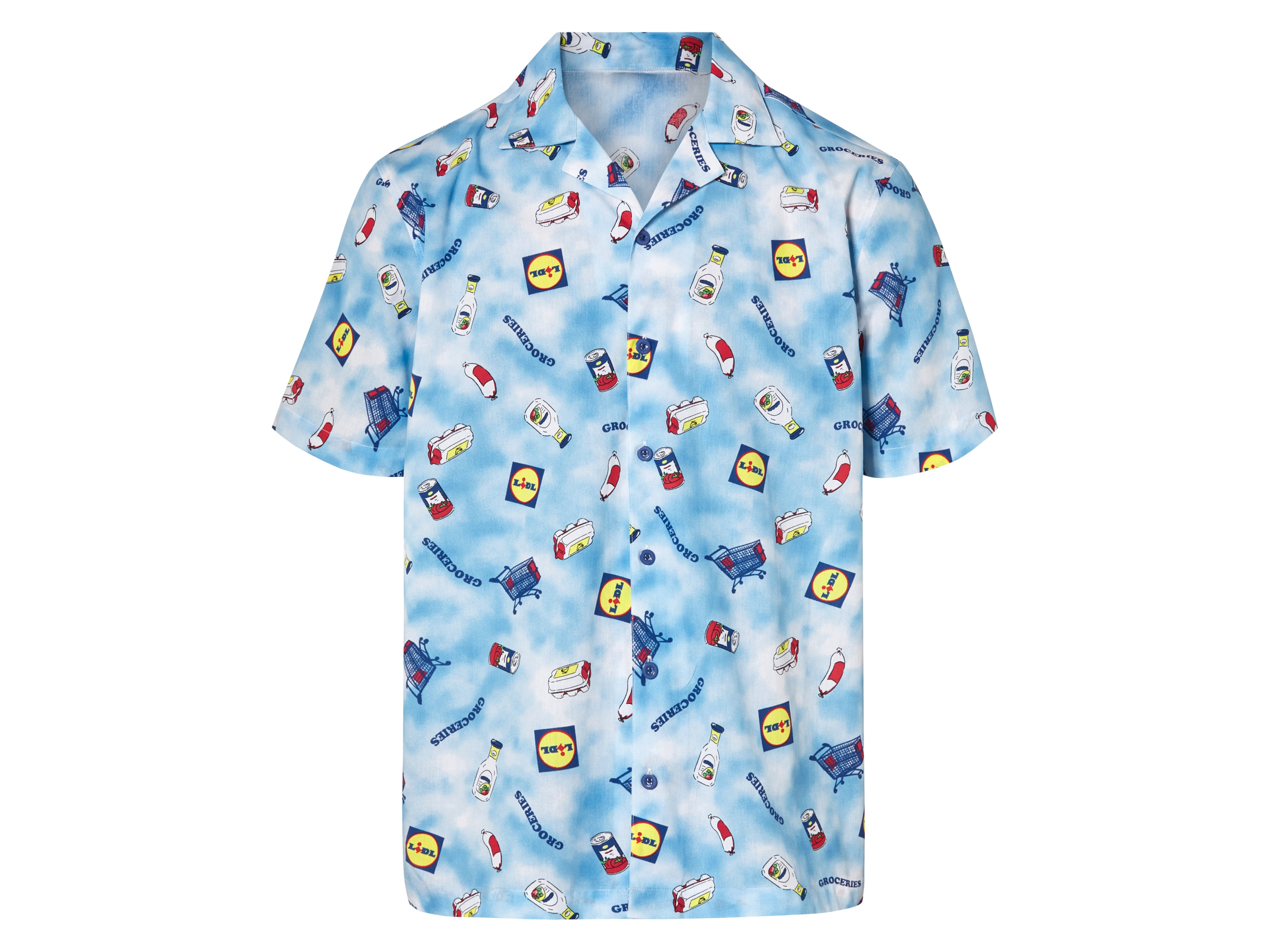 Koszula bawełniana męska z kolekcji Lidl Jasnoniebieski, M 39/40