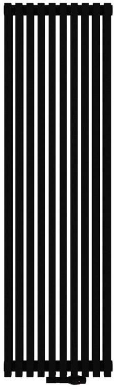 Darmowa Dostawa - Grzejnik pokojowy 190x44.5 cm podłączenie dolne czarny Radox Vertica Uno RXVRD002T1900445