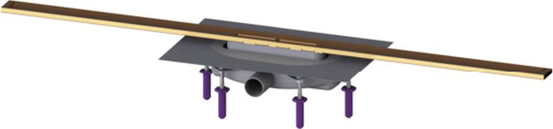 Darmowa Dostawa - Odpływ prysznicowy 110 cm Kessel Linearis Infinity 4530411