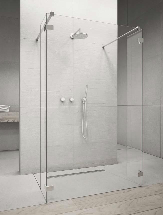 Darmowa Dostawa - Ścianka prysznicowa walk-in 140 cm Radaway Euphoria Walk-In 3831460101