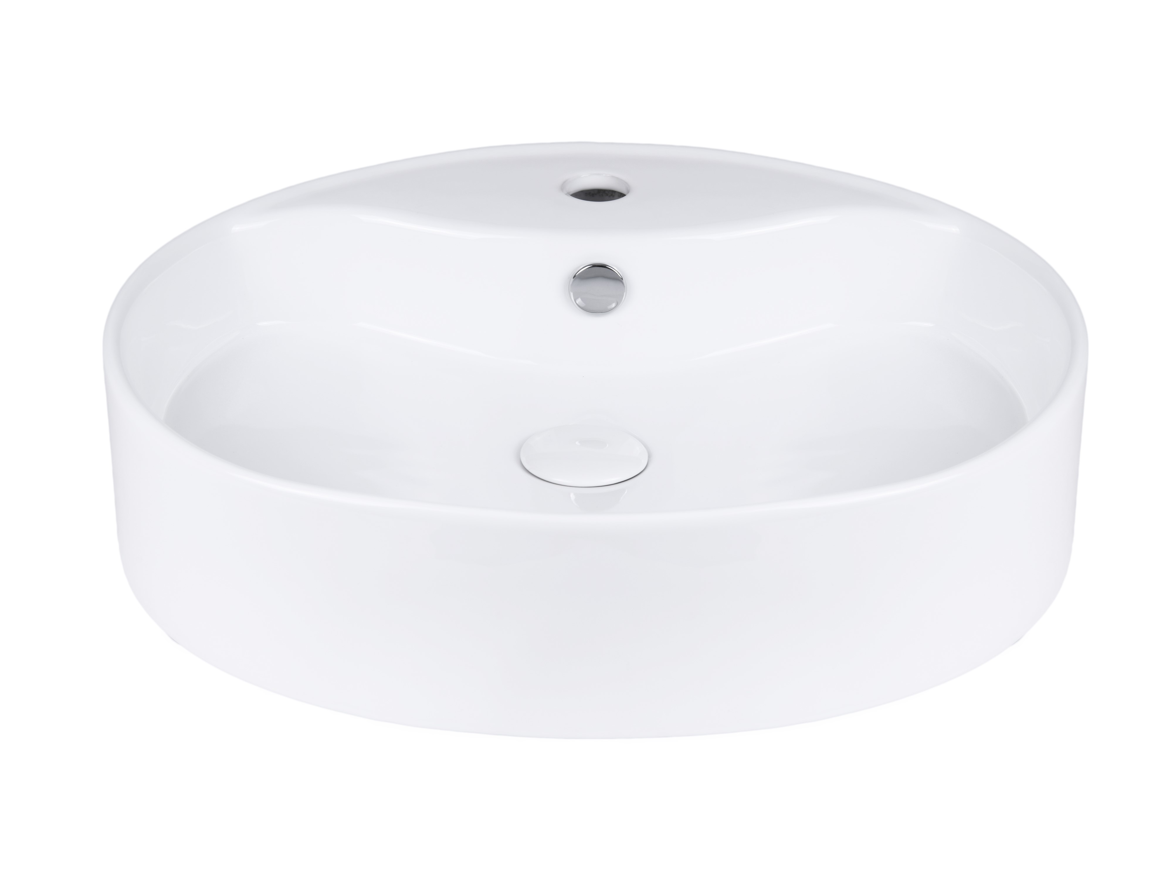 Darmowa Dostawa - Umywalka 56x46 cm półokrągła biały Uptrend Melia TR4031