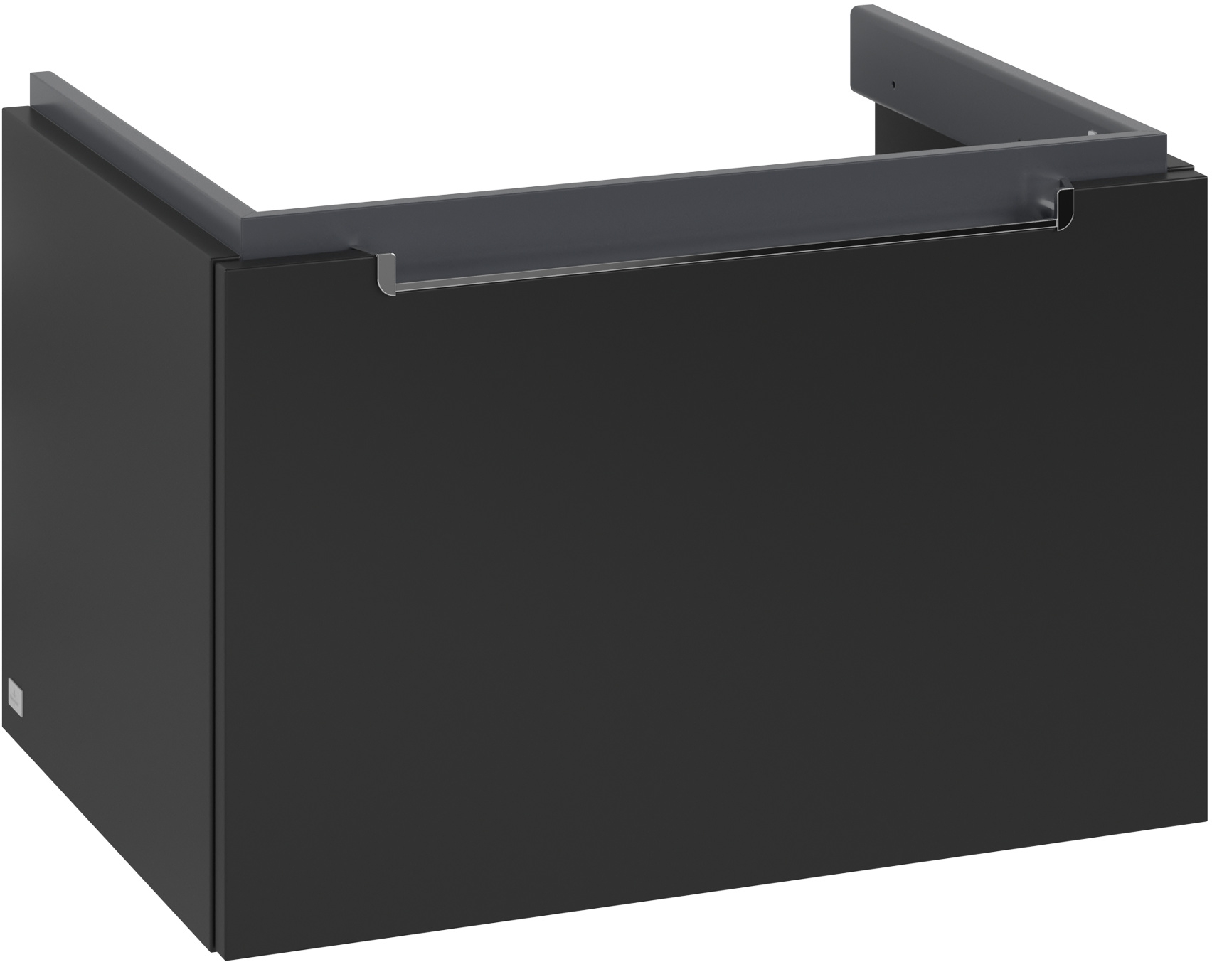 Darmowa Dostawa - Szafka 63.7x45.4x42 cm podumywalkowa wisząca czarna Villeroy & Boch Subway 2.0 A68810VL