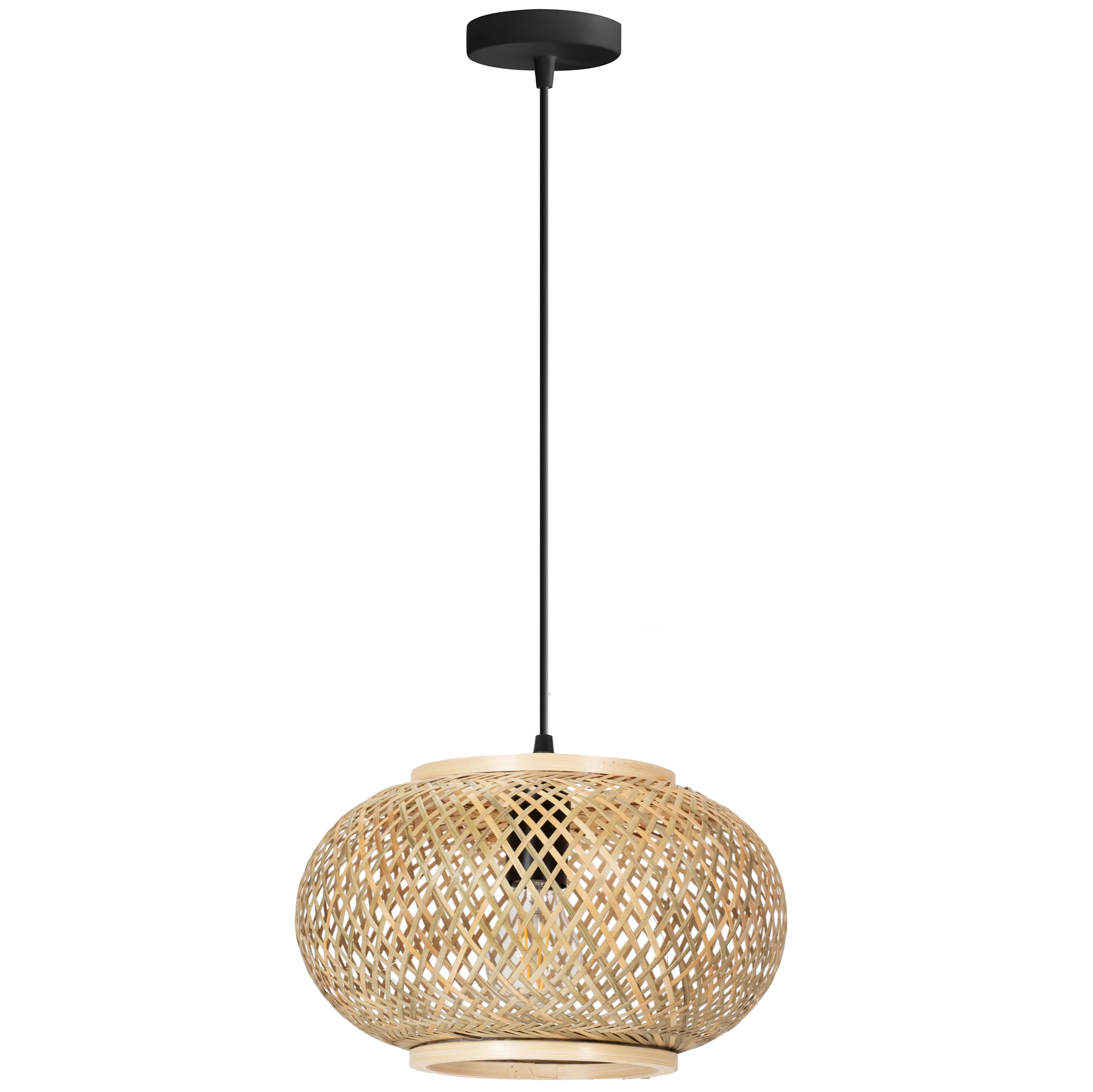 Darmowa Dostawa - Lampa wisząca 1x60 W drewno TooLight Boho OSW01410