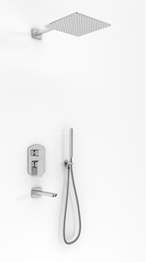 Darmowa Dostawa - Zestaw prysznicowy podtynkowy chrom Kohlman Foxal QW211FQ25