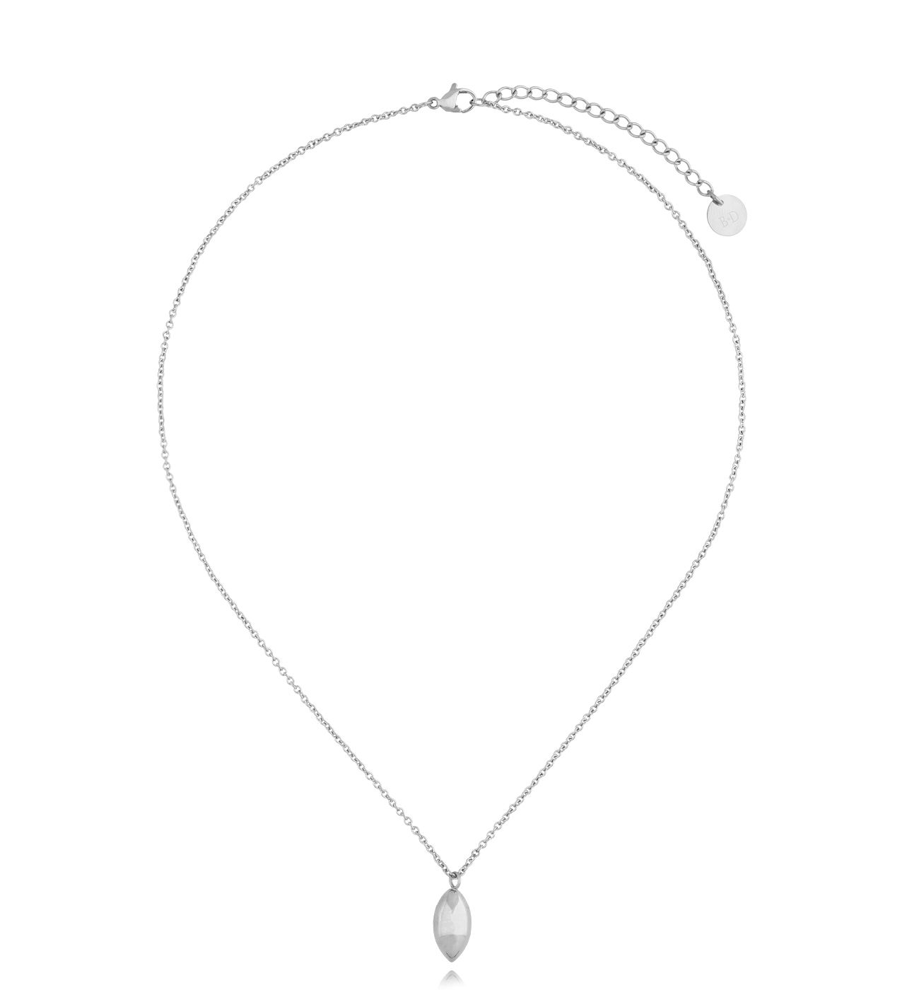 Naszyjnik srebrny z sopelkiem Marvelous - By Dziubeka