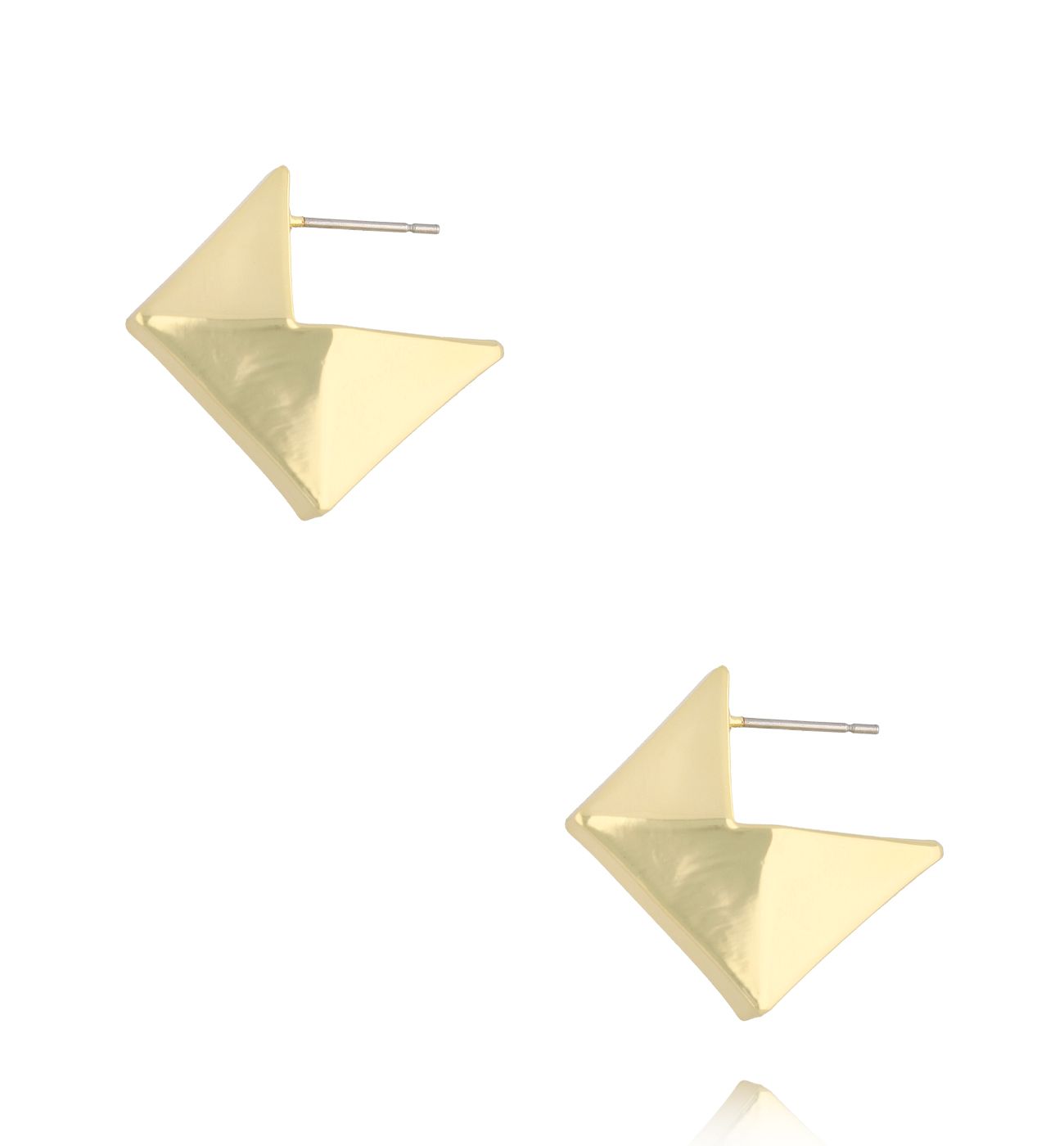 Kolczyki złote kwadratowe KRG1060