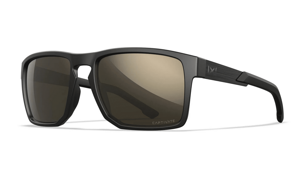 Wiley X Okulary Apex Captivate Polarized Tungsten Mirror/Matte Black