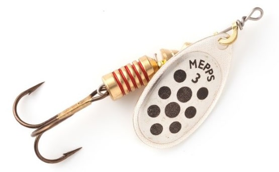 Mepps błystka AGLIA SREBRNA / CZARNE KROPKI #4