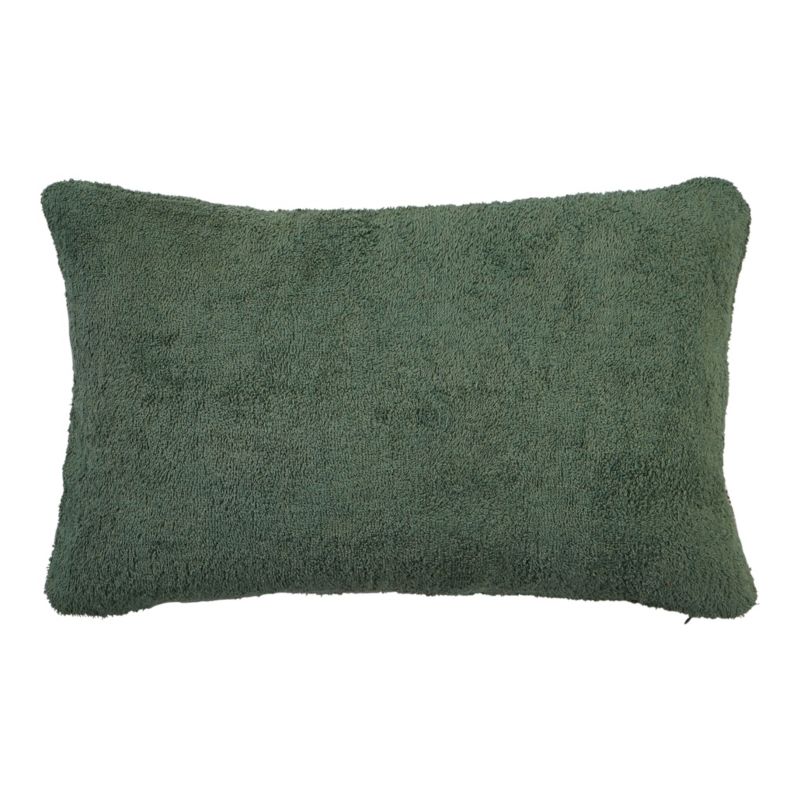 Poduszka GoodHome Kisiria Terry Oil green