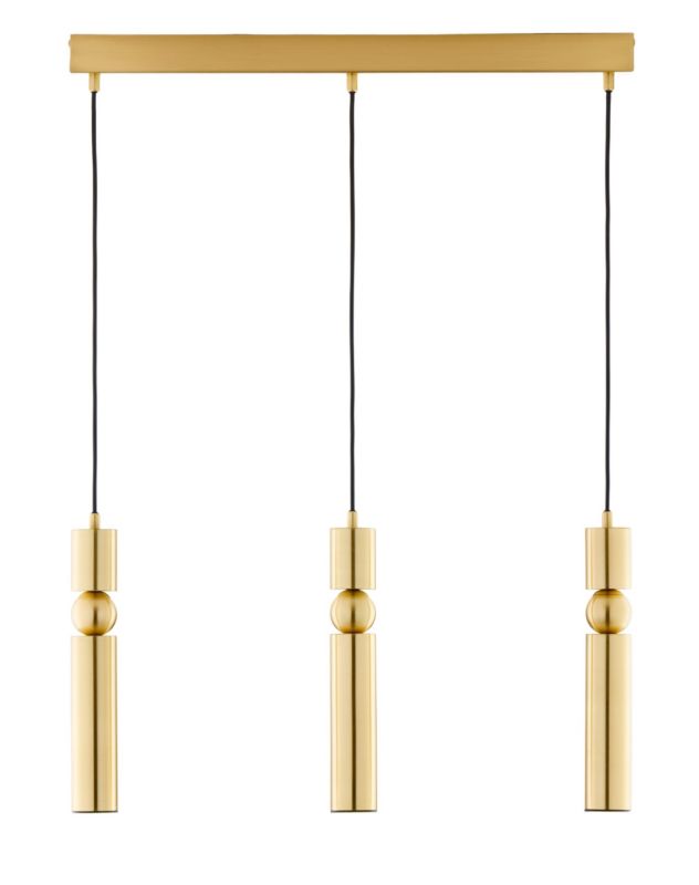 Lampa sufitowa Jupiter ALAS złoto-czarna 3xGU10x10W IP20 - 1 szt