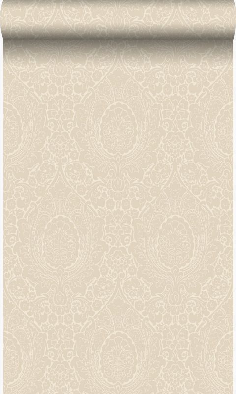 Tapeta Origin Wallcoverings ozdoby piaskowego beżu 53 cm x 10.05 m - 1 rol.