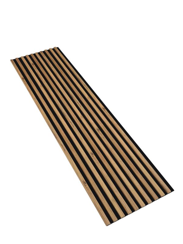 Lamele Ścienne na Czarnym Filcu SunWood 275x58cm Panele Dekoracyjne Dąb Catania 1 szt.