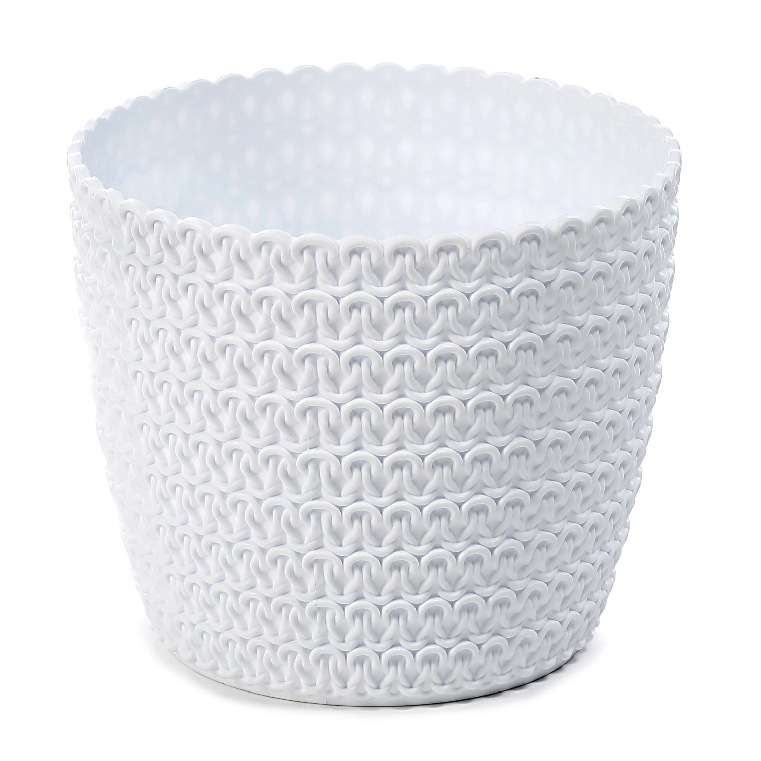 Osłonka Magnolia Jersey biała - śr. 14 cm