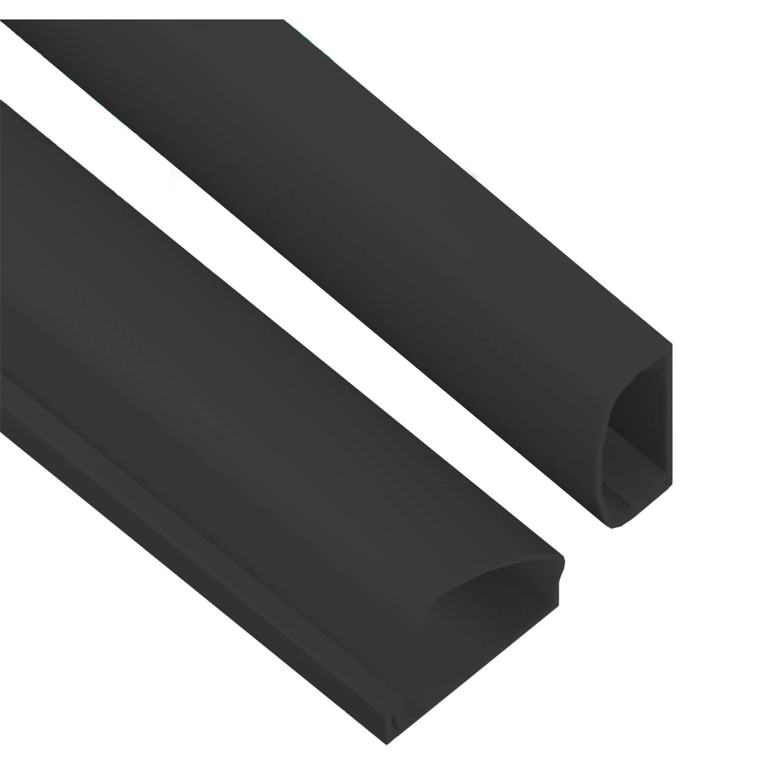 Kanał elektroinstalacyjny KZ 22/52 czarny 2 m